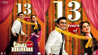13 Years Of Tanu Weds Manu: Makers Share a Poster of Kangana Ranaut and R Madhavan Starrer on Insta To Celebrate the Occasion