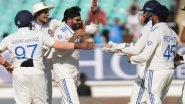 India vs England 4th Test 2024 Preview: Likely Playing XIs, Key Players, H2H, and Other Things You Need To Know About IND vs ENG Cricket Match in Ranchi