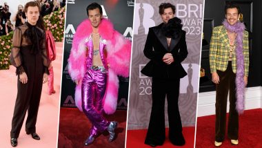 Harry Styles Birthday: Check Out his Most Quirky Red Carpet Looks (View Pics)
