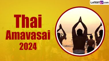 Thai Amavasai 2024 Date in Tamil Calendar: Know History, Significance, Rituals and How This Day for Offering Prayers to the Ancestors Is Observed on Mauni Amavasya