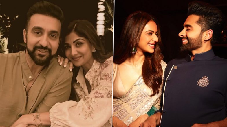 Rakul Preet Singh and Jackky Bhagnani Wedding: Video of Shilpa Shetty Kundra and Raj Kundra Dancing to Punjabi Track at Couple’s Sangeet Ceremony Goes Viral – WATCH