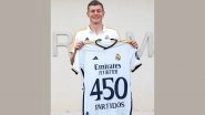 Midfield Maestro Toni Kroos Completes 450 Matches for Real Madrid, Acheives Milestone Against Rayo Vallecano in La Liga 2023&ndash;24