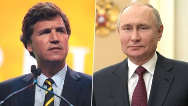 Tucker Carlson's Interview With Russian President Vladimir Putin To Be Released Soon; Check Date, Time and Other Details