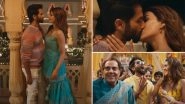 Teri Baaton Mein Aisa Uljha Jiya Song &lsquo;Tum Se&rsquo;: Shahid Kapoor&ndash;Kriti Sanon Share Romantic Moment and Steamy Kiss in This Love Ballad (Watch Video)