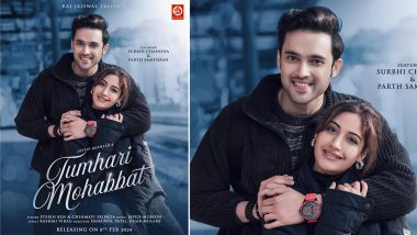 'Tumhari Mohabbat' Music Video: Parth Samthaan and Surbhi Chandna's Love Ballad to Release on February 8 (View Poster)