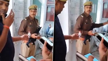 Uttar Pradesh Shocker: Woman Alleges Rape, Consumes Poison Inside SP Office in Rae Bareli After Police Refuse To File Her FIR (Watch Video)