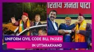 Uniform Civil Code Bill Passed In Uttarakhand: Chief Minister Pushkar Singh Dhami Says, &lsquo;Clear Guidelines For Live-In Couples&rsquo;