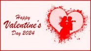 'Happy Valentine's Day, My Love' Wishes and Greetings: Valentine's Day 2024 WhatsApp Messages, Quotes, Wallpapers and Images To Share With Your Beloved One