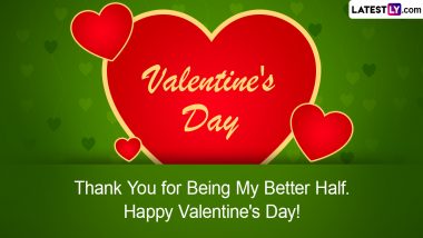 Valentine's Day Wishes for Her: WhatsApp Greetings, Images, Quotes, HD Wallpapers and SMS To Send to Your Girlfriend on the Special Love Day