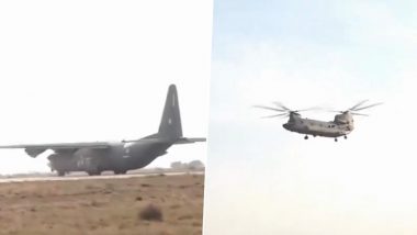 Vayu Shakti 2024: Indian Air Force Prepares for Mega Exercise To Be Held in Rajasthan's Jaisalmer on February 17; 121 Aircraft To Participate (Watch Video)