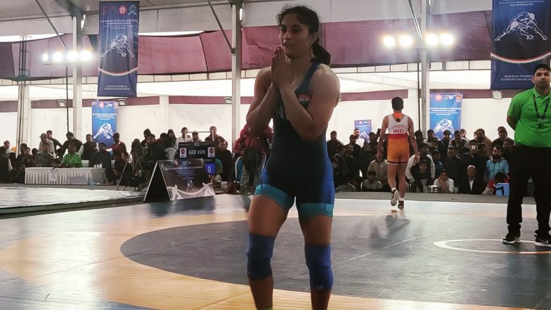 Vinesh Phogat Wins Gold Medal in Women's 55 Kg Event at Senior National Wrestling Championship 2024