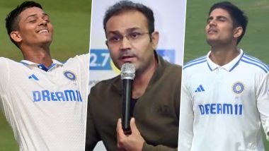 Virender Sehwag Lauds Yashasvi Jaiswal and Shubman Gill For Their Impressive Batting Performances in IND vs ENG 2nd Test 2024