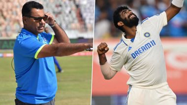 Waqar Younis Reacts to Jasprit Bumrah's 'Magic' Yorker to Ollie Pope During IND vs ENG 2nd Test 2024