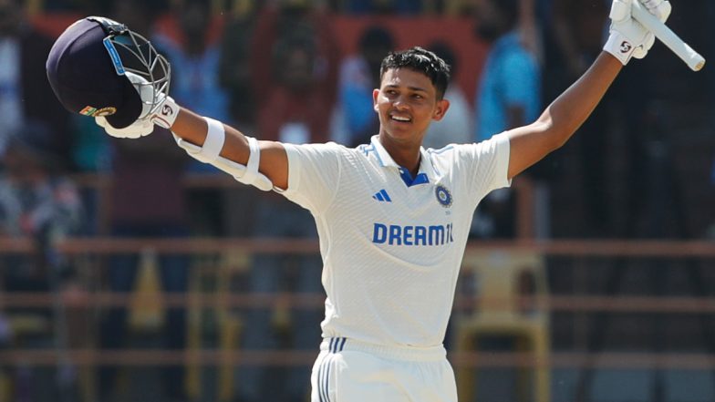 Yashasvi Jaiswal Becomes Fastest Indian To Score 1000 Test Runs in Terms of Matches, Achieves Feat During IND vs ENG 5th Test 2024