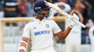 IND vs ENG 4th Test 2024: Yashasvi Jaiswal Levels Virat Kohli for Most Runs by Indian Batters in Home Series