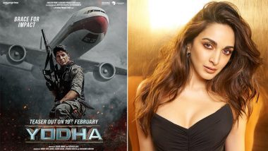 Yodha: Kiara Advani Reacts to Hubby Sidharth Malhotra's Dashing New Poster From the Actioner
