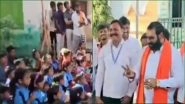 Don&rsquo;t Eat for Two Days if Your Parents Don&rsquo;t Vote for Me: Shiv Sena MLA Santosh Bangar Tells Schoolchildren in Maharashtra&rsquo;s Kalamnuri (Watch Video)