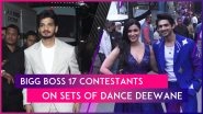 Bigg Boss 17 Contestants Munawar Faruqui, Ankita Lokhande, Vicky Jain, Isha Malviya, Mannara Chopra And Others On The Sets Of Dance Deewane