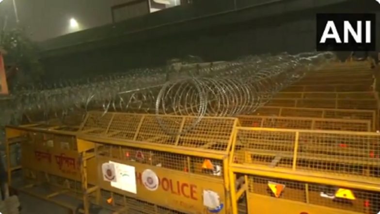 Farmers Protest: 40 Checkposts, 11 Paramilitary Companies Deployed in Sirsa As Preemptive Measures, Amid Farmers’ March Towards Delhi (Watch Video)