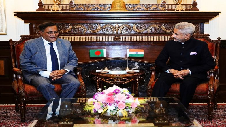 EAM S Jaishankar, Bangladesh FM Hasan Mahmud Hold Delegation-Level Talks; Discuss Bilateral Ties, Defence, Economic Partnership