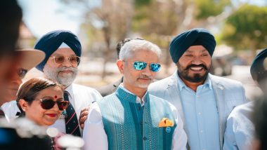 EAM S Jaishankar Visits Sailani Avenue, Street in Australia’s Perth City Named After Indian-Origin Soldier Nain Singh Sailani (See Pics)