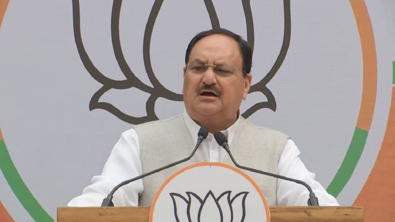 JP Nadda Resigns: BJP National President Steps Down as Rajya Sabha MP, Resignation Accepted by Chairman Jagdeep Dhankhar