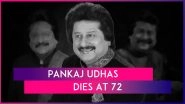 Pankaj Udhas Dies: Legendary Ghazal Singer Passes Away At 72 Due To Prolonged Illness; Daughter Nayaab Udhas Confirms Sad News