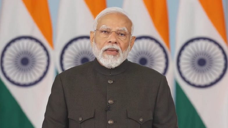 PM Narendra Modi Launches PM-SURAJ Portal, Sanctions Credit Support To Help Poor Start Business Initiatives (Watch Video)