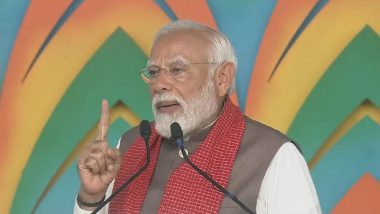 Viksit Bharat, Viksit Goa 2047: PM Narendra Modi Says ‘Double Engine Government Is Making Investment on Infrastructure Along With Schemes for Poor Welfare’ (Watch Video)