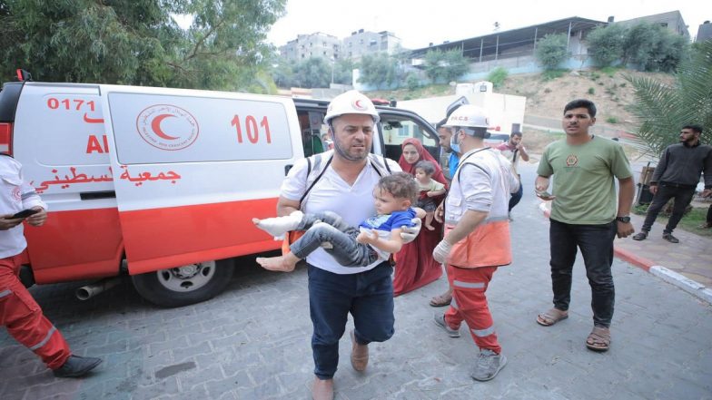 Israel-Hamas War: 28 Palestinians Killed in Israeli Strikes in Rafah After Benjamin Netanyahu Says Invasion There Is Inevitable