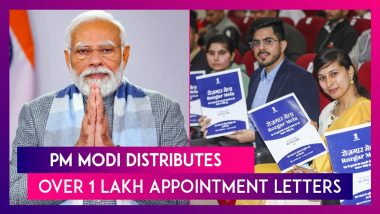 Rozgar Mela: PM Narendra Modi Distributes Over One Lakh Appointment Letters To New Recruits In Government Departments