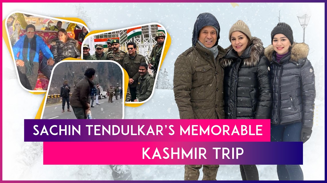 Sachin Tendulkar Shares Glimpses From His Memorable Kashmir Trip With Wife Anjali And Daughter Sara