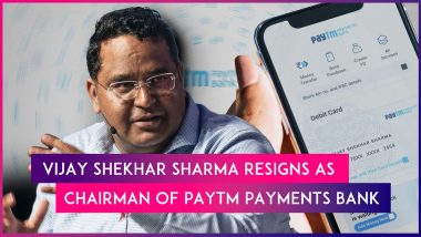 Vijay Shekhar Sharma Steps Down From Paytm Payments Bank Board; New Chairman To Be Appointed