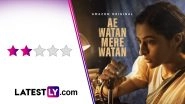 Ae Watan Mere Watan Movie Review: Sara Ali Khan and Emraan Hashmi's Film is a Synthetic Biopic That's Also a Sneaky Wake-Up Call (LatestLY Exclusive)