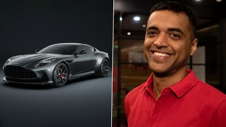 Zomato CEO Deepinder Goyal Buys India’s First Aston Martin DB12 Sportscar, Check Price Here