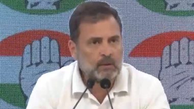 Rahul Gandhi Says 'No Democracy in India', Blames PM Narendra Modi for Freezing of Congress' Accounts (Watch Video)