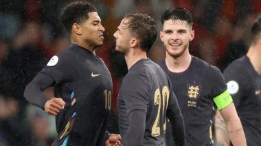 England 2–2 Belgium, International Friendly 2024: Jude Bellingham Scores in Stoppage Time As Three Lions Draw Against Red Devils