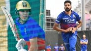 Royal Challengers Bengaluru&rsquo;s Mohammed Siraj, Cameron Green Sweat It Out in Nets Ahead of IPL 2024