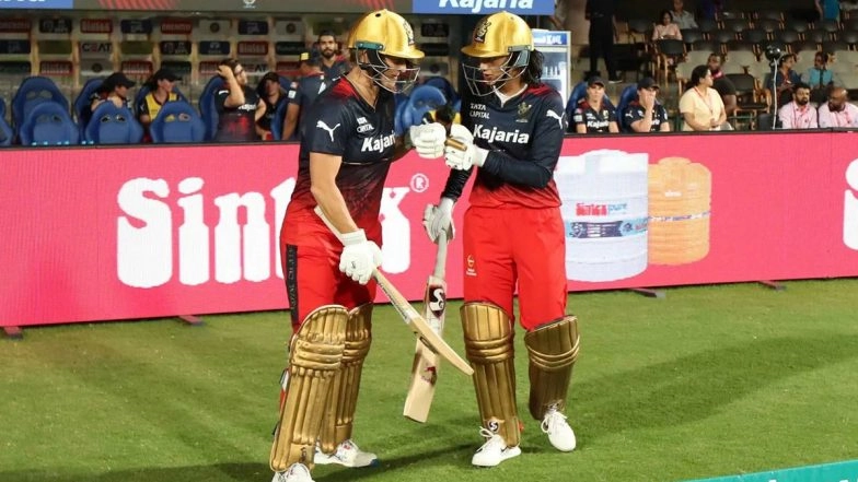 WPL 2024: Royal Challengers Bangalore’s Sophie Devine ‘Super Proud’ of Opening Partner Smriti Mandhana After Skipper’s Valiant Knock Against Delhi Capitals