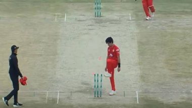 PCB Fine Islamabad United Pacer Naseem Shah for Kicking Stumps in PSL Game