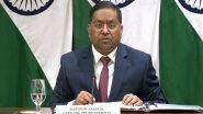 Gurpatwant Singh Pannun Murder Conspiracy: No Request So Far on Providing Consular Access to Nikhil Gupta, Says MEA (Watch Video)