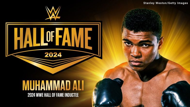 WWE to Induct Muhammad Ali in Hall of Fame Class of 2024 Ahead of WrestleMania 40