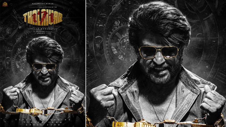 Thalaivar 171: Lokesh Kanagaraj Announces Teaser & Title Release Date for Rajinikanth Starrer As He Drops New Poster (See Pic)