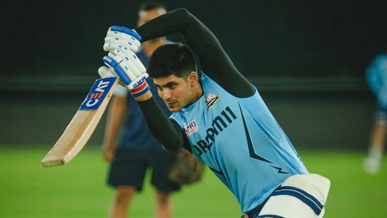 Gujarat Titans Captain Shubman Gill Sweats It Out in Nets Ahead of IPL 2024