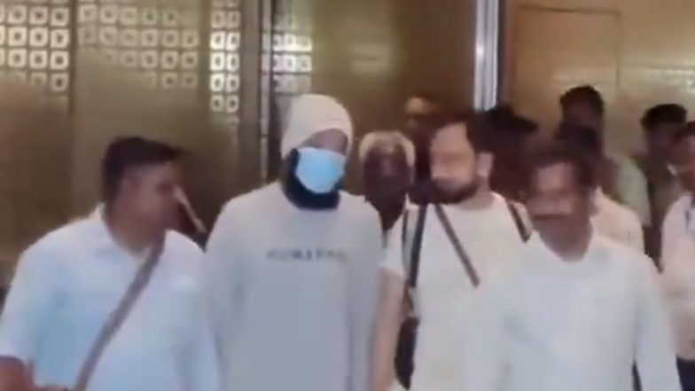 Prasad V Poojari Deported: Mumbai Police Brings Notorious Gangster Back After His Deportation by China (Watch Video)