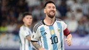 Lionel Messi out of Argentina Friendlies Against El Salvador and Costa Rica in the United States Due to Muscle Injury