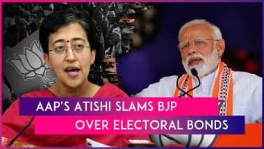 AAP’s Atishi Slams BJP Over Electoral Bonds, Says ‘Modi's ‘Gunday’ - ED, CBI And IT Department Were Running An Extortion Racket’