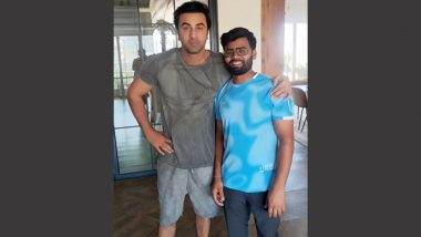 Ramayana: Ranbir Kapoor Takes Archery Training To Play Lord Rama in Nitesh Tiwari’s Film, Poses With His Coach (View Pics)