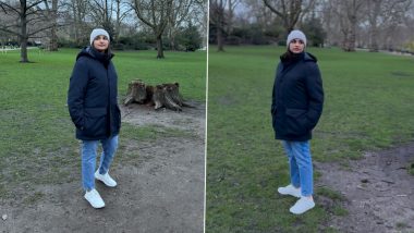 Parineeti Chopra Enjoys London Weather, Takes Stroll in Park (Watch Video)