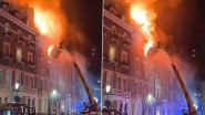 Fire in London Video: 11 Hospitalised After Huge Blaze Erupts at South Kensington Apartment